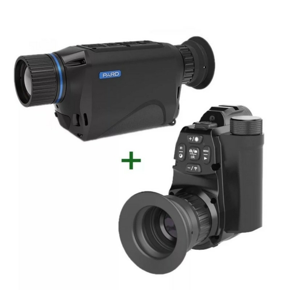 PARD TA32 25mm hőkamera kereső + Pard NV007S éjjellátó / céltávcső előtét 940nm vetővel